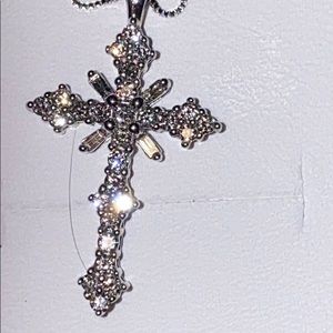 14 Karat Gold .48 Diamond Pendant and Chain